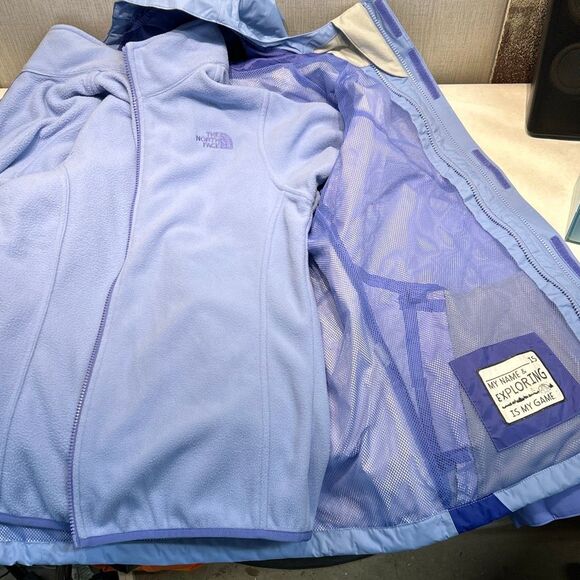 The North Face Mountain View Triclimate Jacket Coat Girls Sz XL Removable Fleece - Picture 7 of 12